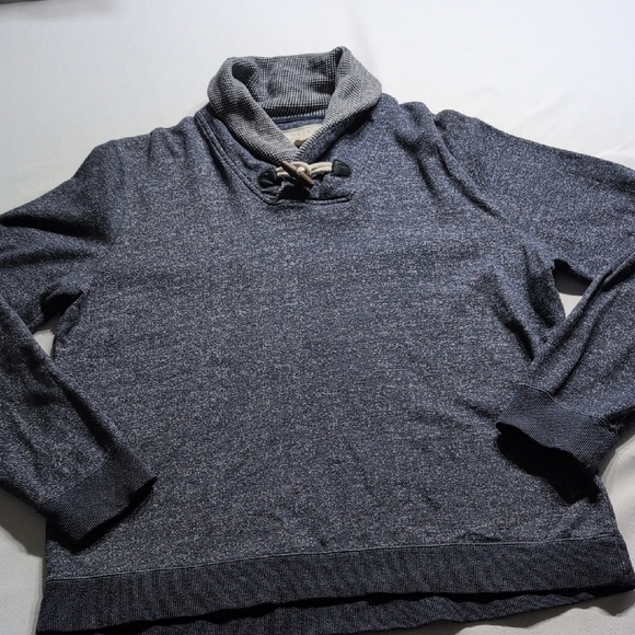 21Men's Blue Shawl Collar Sweater Size XL - Picture 1 of 6